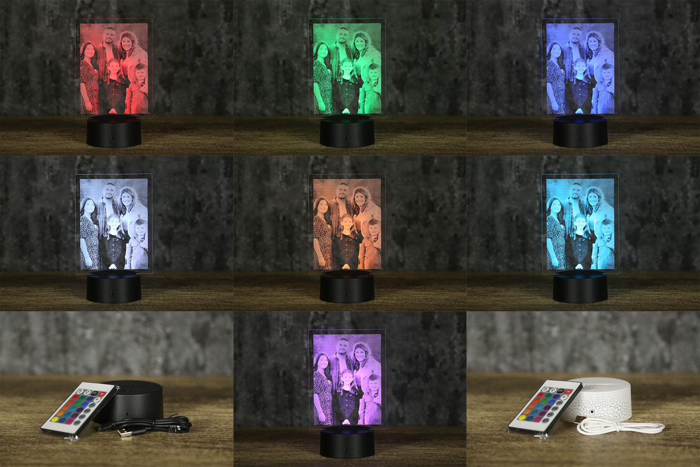 Classic Foto Vertical - Personalisierbare Nachtlampe